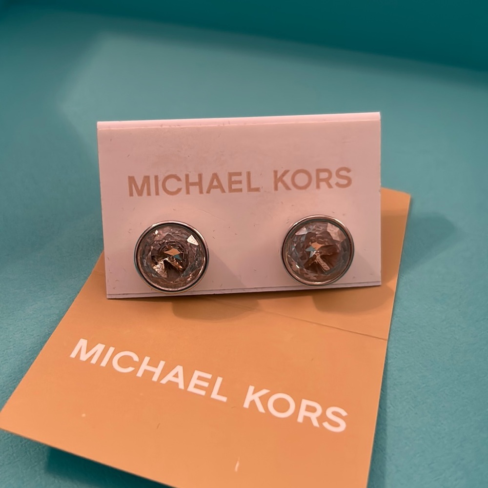 Michael Kors Silver Studs